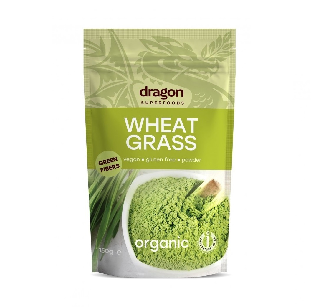 Wheat grass organic 150gr - Dragon superfoods