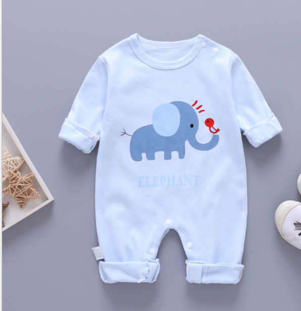 Body dài tay voi xanh quảng châu cho bé