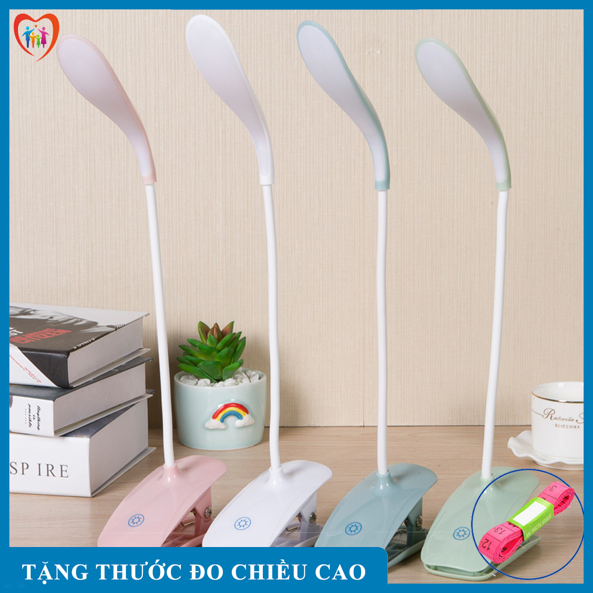 [7-11/12 VOUCHER 8%]Đèn bàn học và làm việc siêu tiện dụng giành cho gia đình