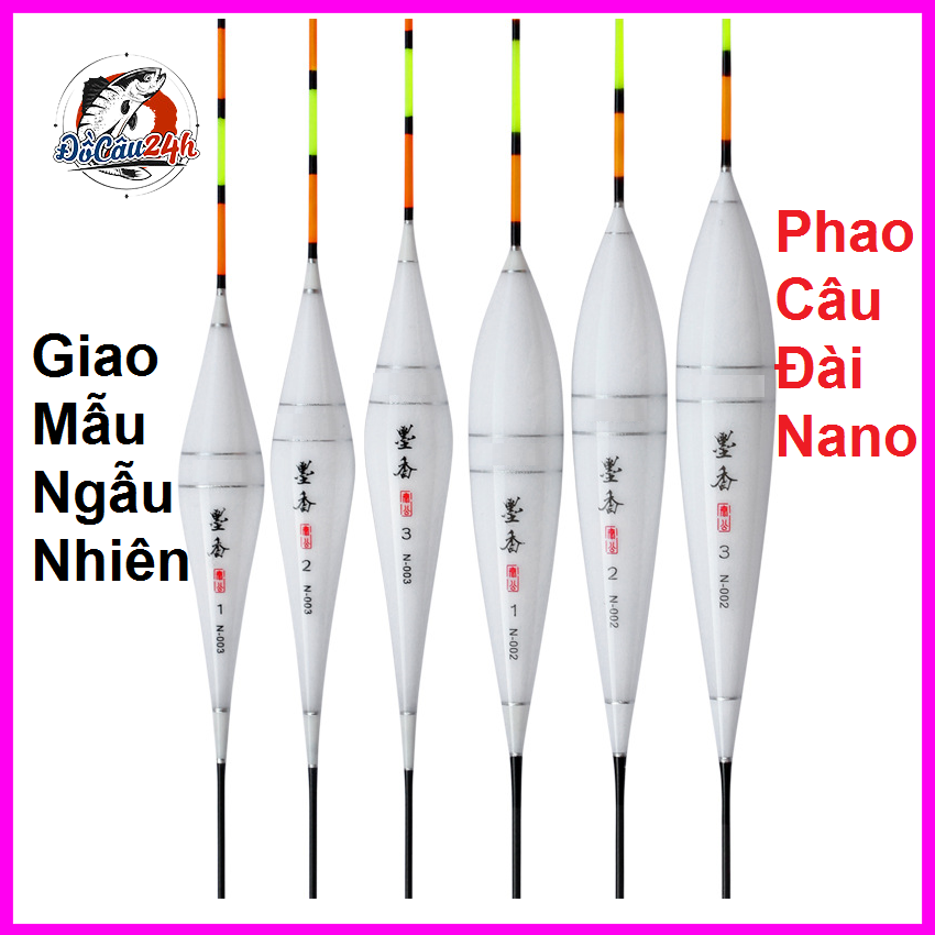 [Giao Mẫu Ngẫu Nhiên] Phao Câu Đài Chất Liệu Nano Trắng Dùng Cho Câu Đài Cực Nhạy