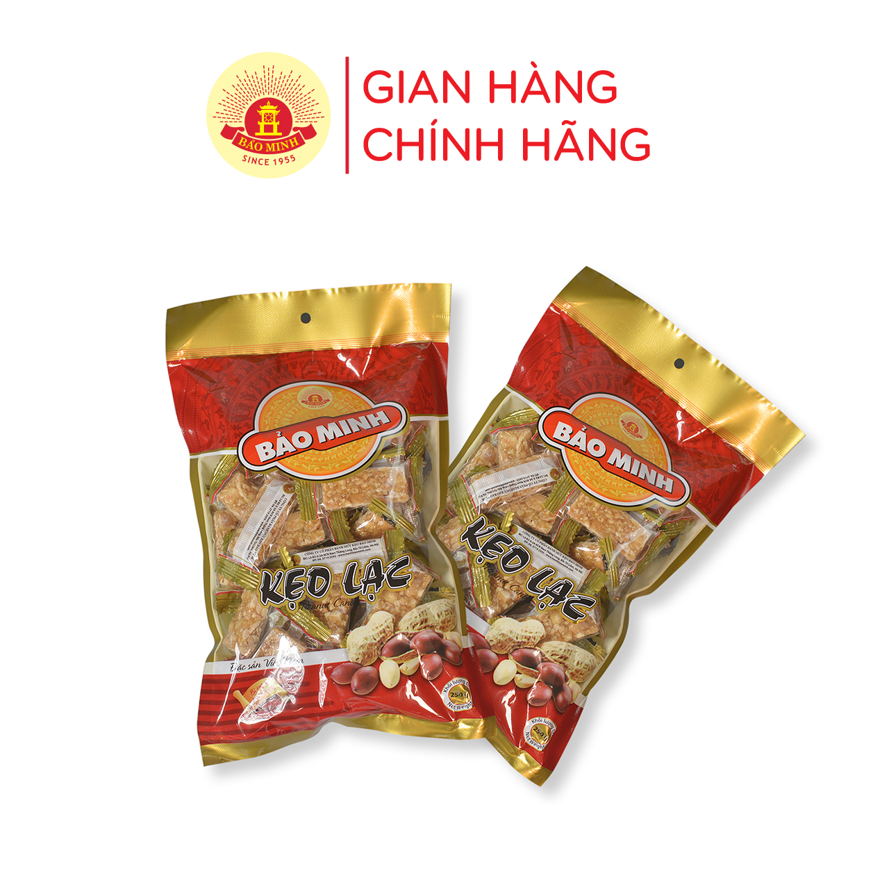 Kẹo lạc cao cấp bảo minh 250g