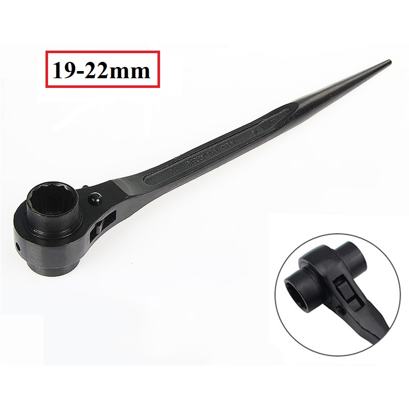 Cờ lê giàn giáo - tuýp đuôi chuột 19-22mm
