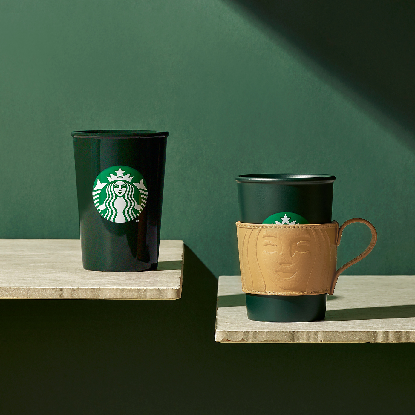 Ly mug starbucks 12oz green