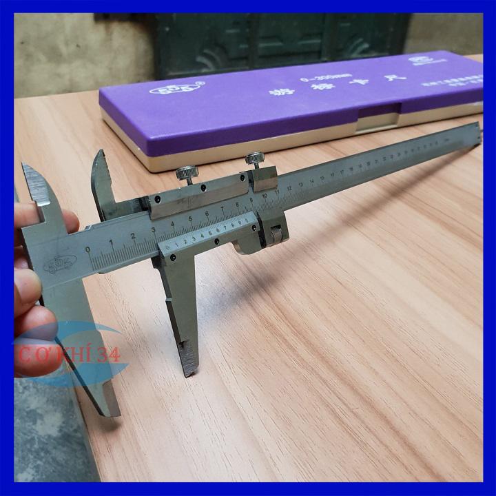 Thước cặp, kẹp cơ khí thép không gỉ 0-300mm