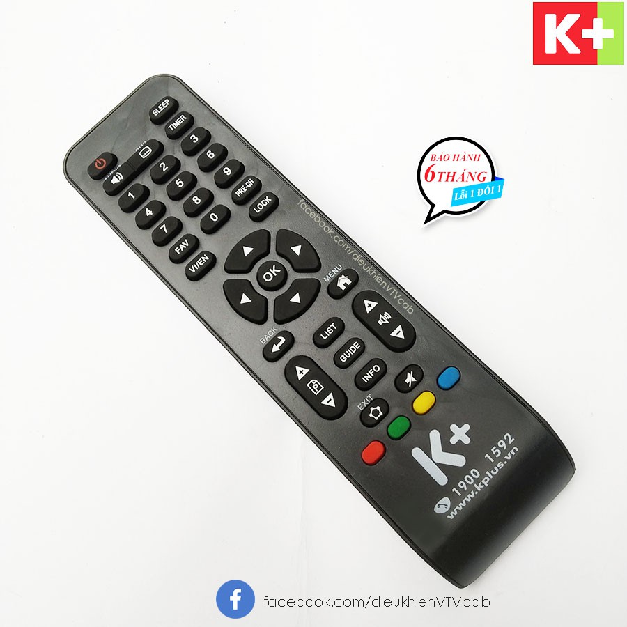 Remote điều khiển đầu k+ hd technicolor hàng loại 1 sử dụng tốt