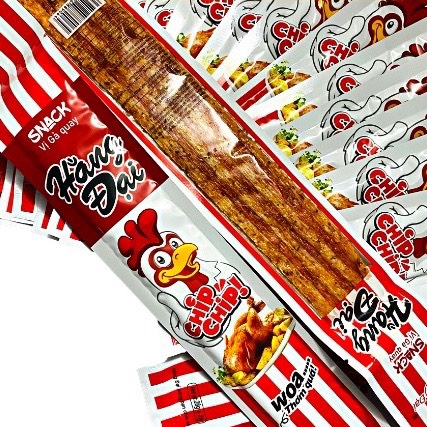 Bịch 30 gói snack vị gà quay