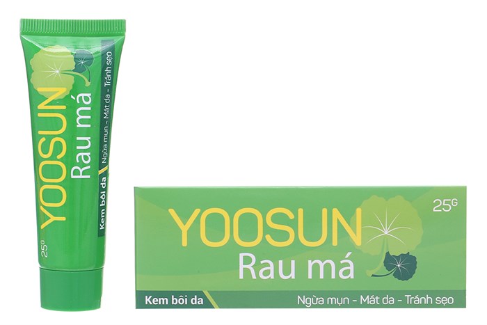 [HCM][Chính Hãng ] COMBO 5 tuýp kem NGỪA MỤN RÔM SẢY  MÁT DA TRÁNH SẸO YOOSUN RAU MÁ
