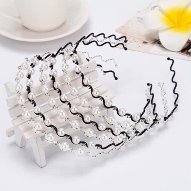 Rẻ vô địch ⚡ Bờm tóc ngọc trai sang trọng, chất lượng, giá rẻ