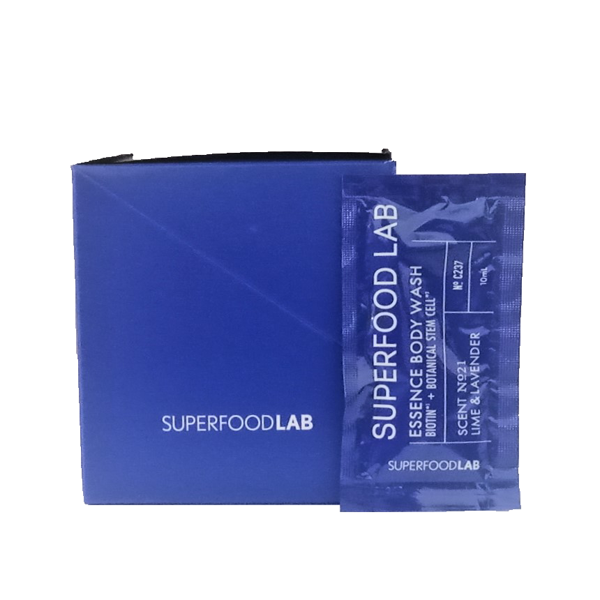 GÓI SỮA TẮM DƯỠNG THỂ SUPERFOOD LAB ESSENCE BODY WASH 10ml