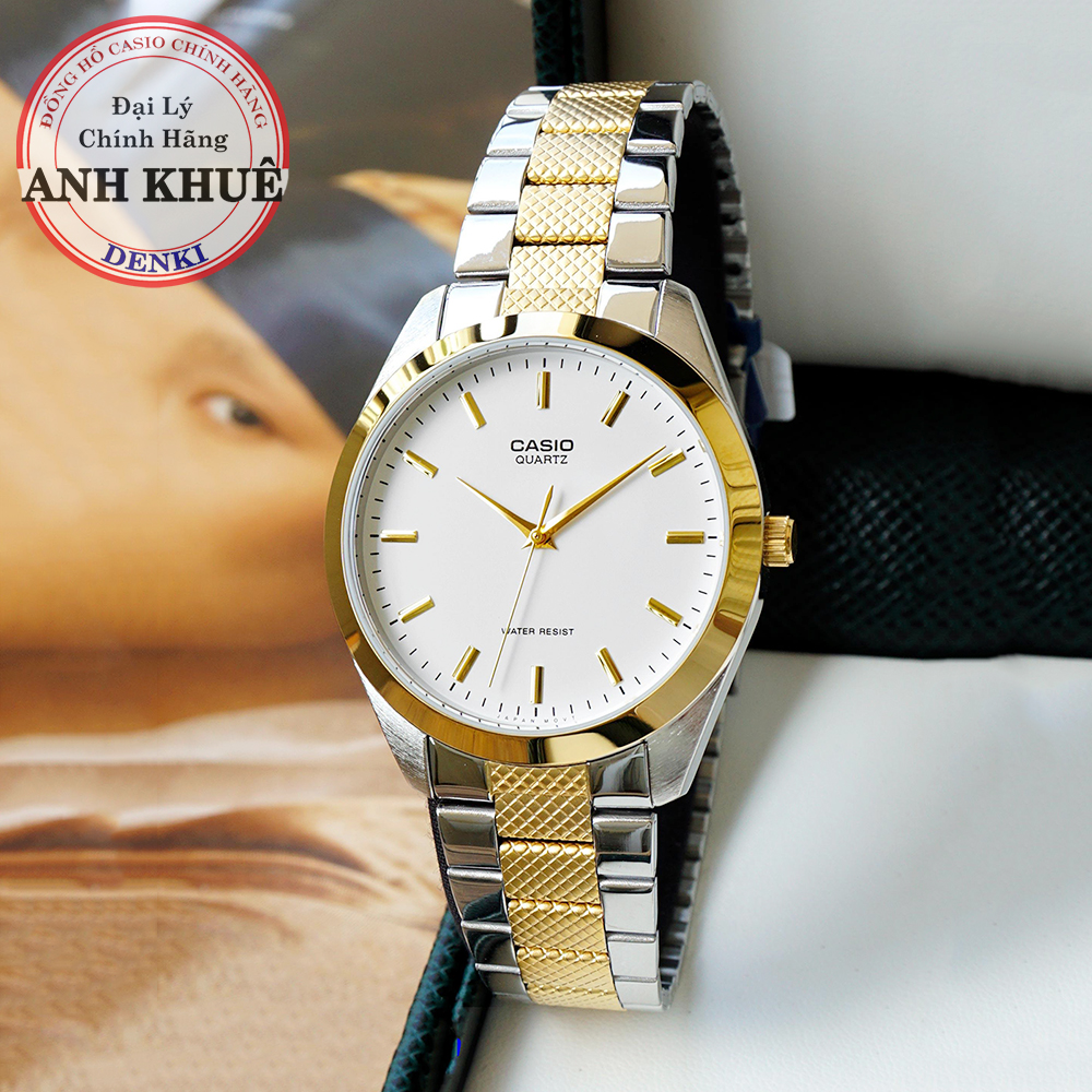 Đồng hồ nam dây kim loại casio standard mtp-1274sg-7adf chính hãng anh khuê