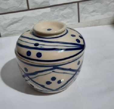 Thố sành, hủ đựng 11 cm ( 2 thố )