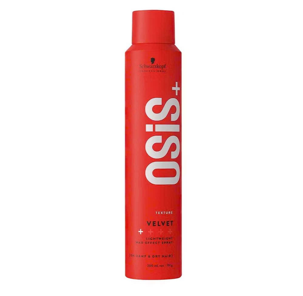 Schwarzkopf Osis Velvet Hair Spray (L1) 200ml New