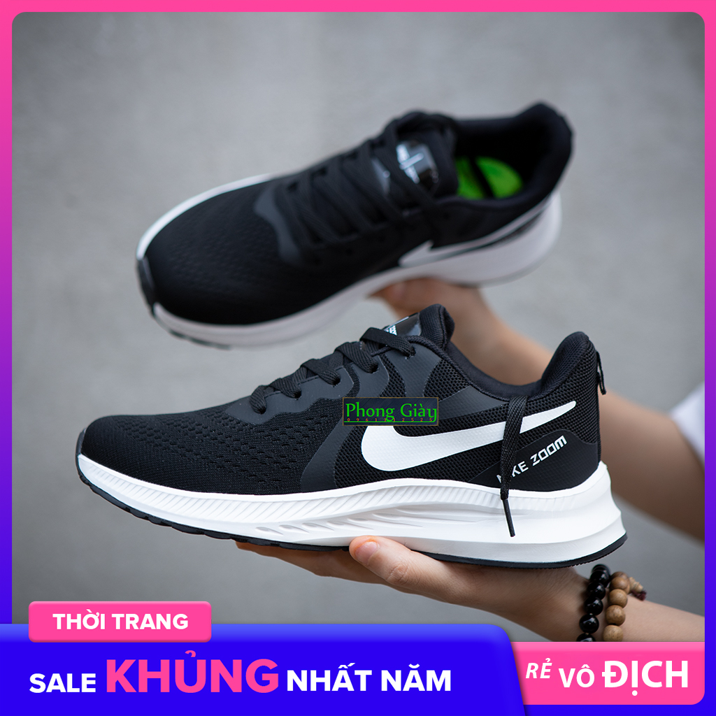 Giày Sneaker Nam Giày Thể Thao Nam T06 Màu Đen giày chạy bộ nam giày ulzzang nam giày thời trang nam giày đế bằng nam