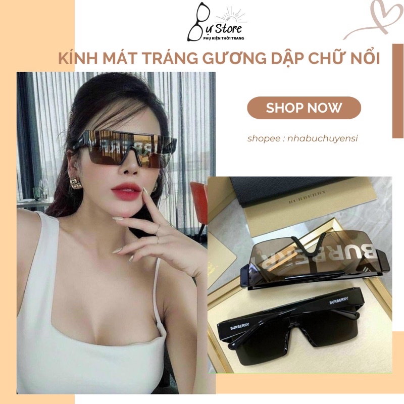 Kính hot siêu phẩm kính mát thời trang tráng gương