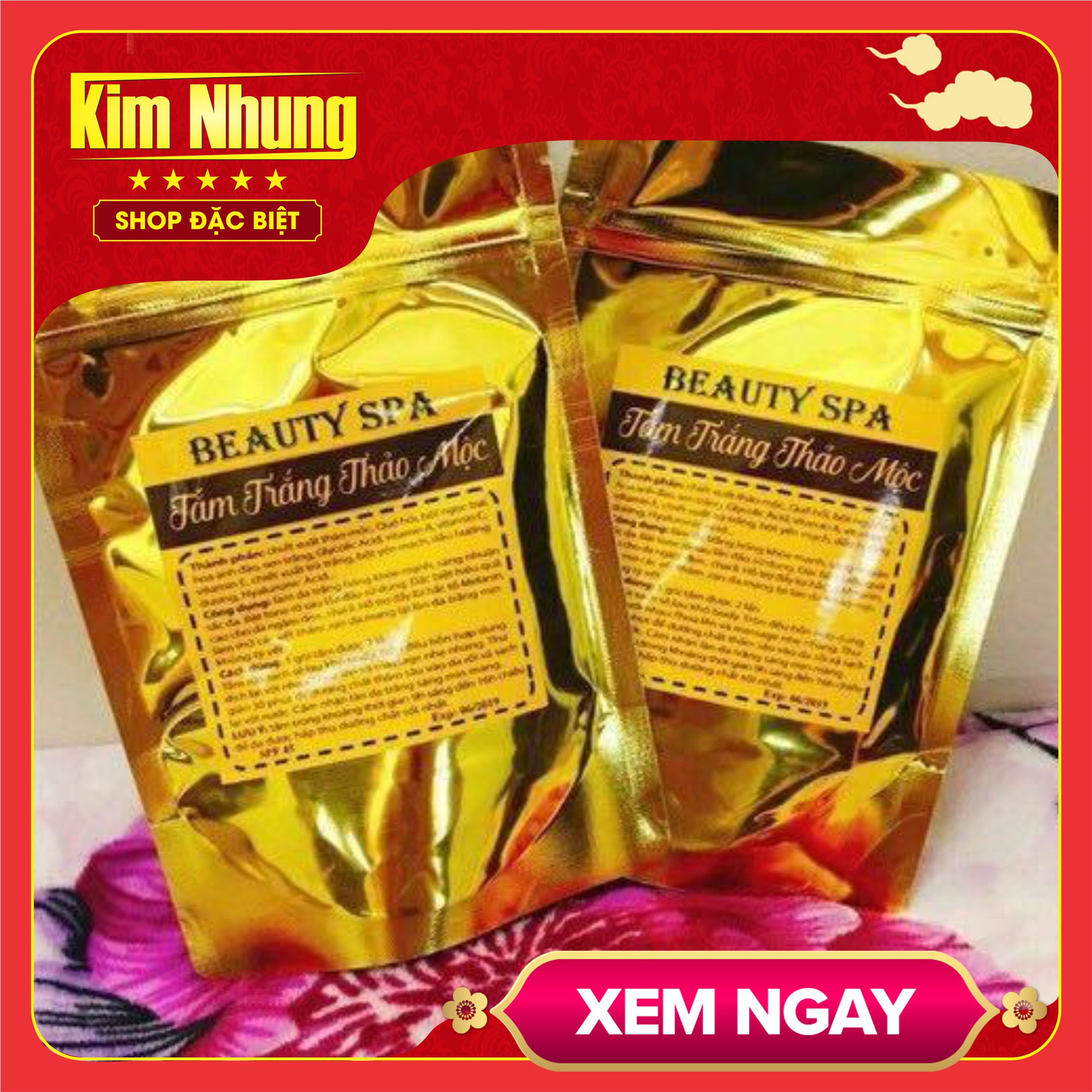 Tắm trắng thảo mộc spa Beauty