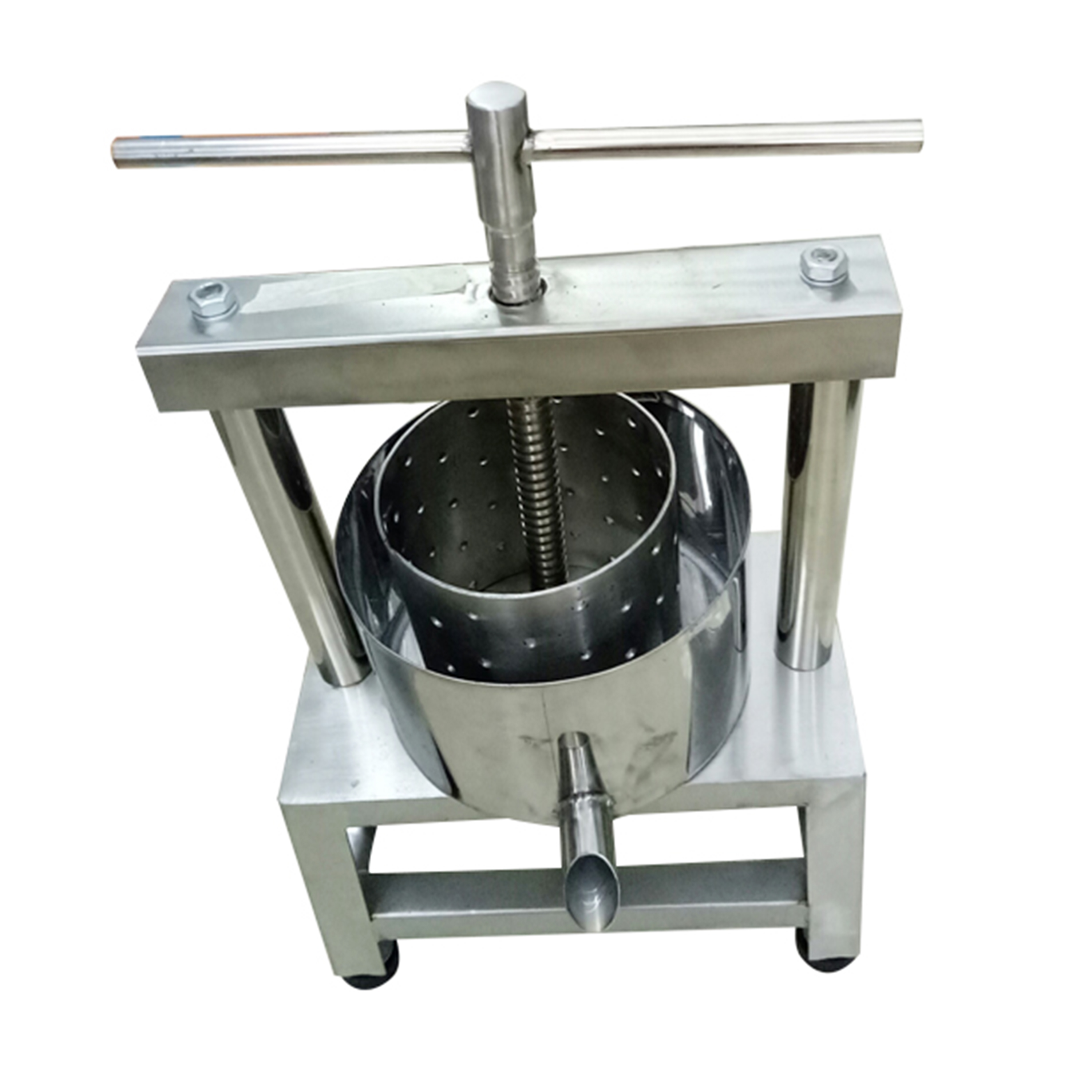 Máy ép cốt dừa, vắt cốt dừa bằng tay lồng ép 18cm - Tấn Phát