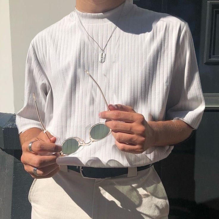 Áo thun nam cổ bo sọc đũa - Lay Unisex