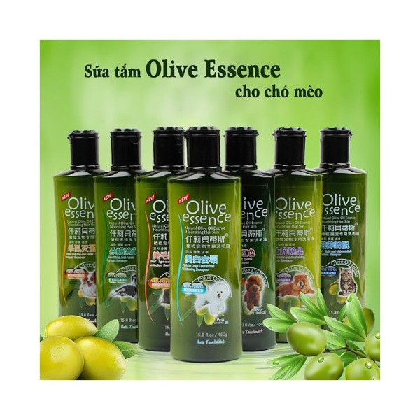 Sữa tắm dành riêng cho chó mèo olive essence