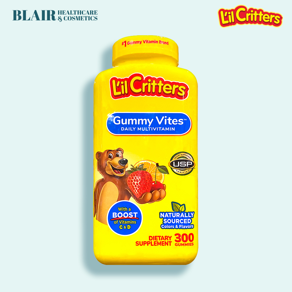 Kẹo dẻo L'il Critters Gummy Vites Daily Multivitamin 300 viên