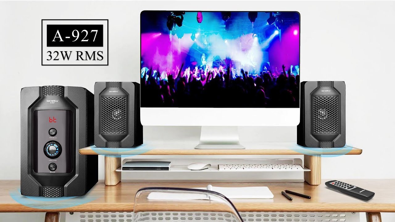 Chính hãng soundmax loa 2.1 soundmax a927 bh: 1 năm