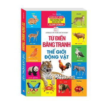Sách - Từ điển bằng tranh - Thế giới động vật - Mhbooks