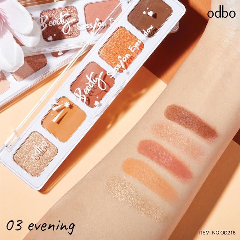 BẢNG PHẤN MẮT ODBO BEAUTY SESS ON EYESHADOW OD216