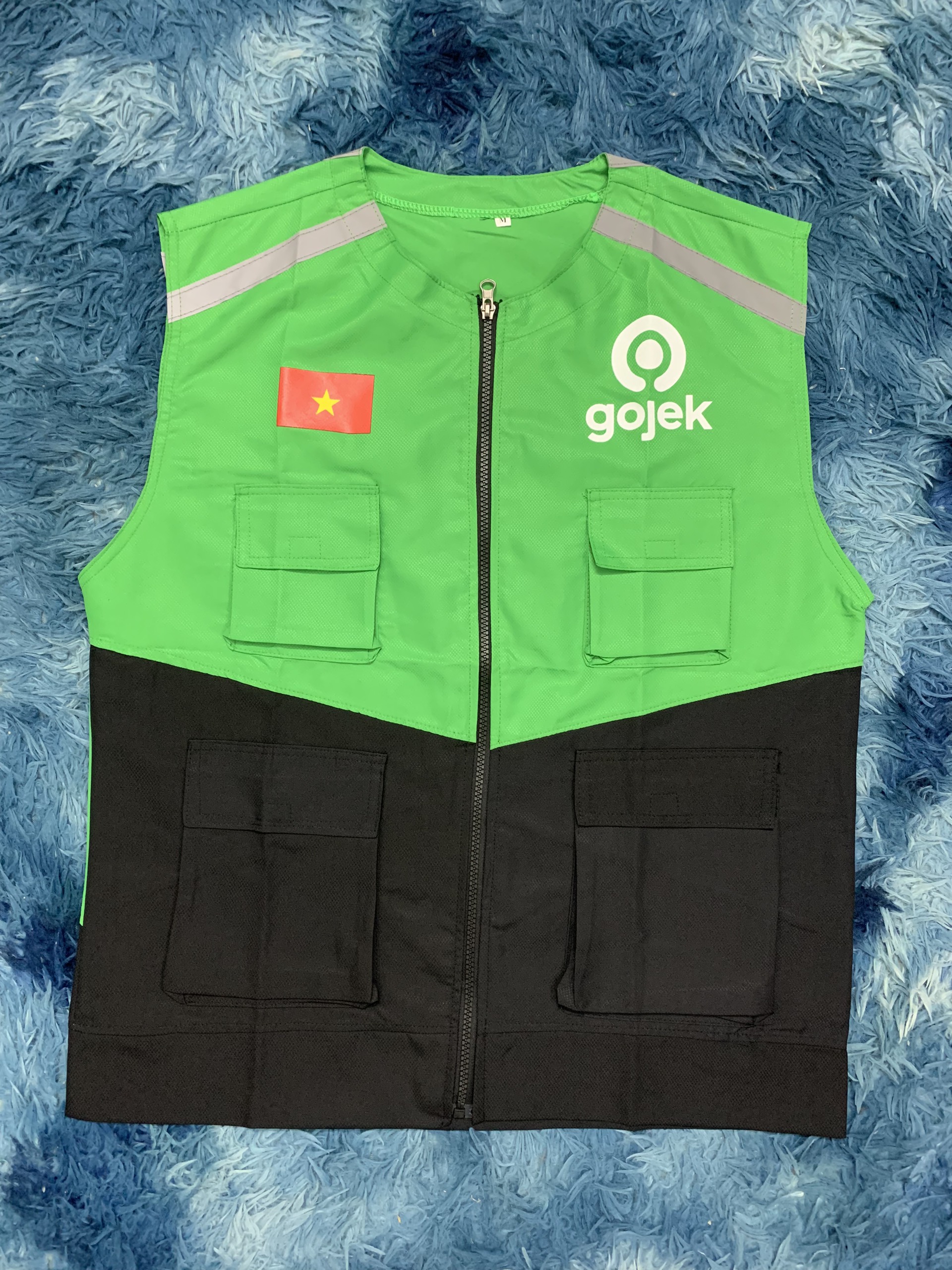 Áo Gojek Ghile khỉ 3 lỗ