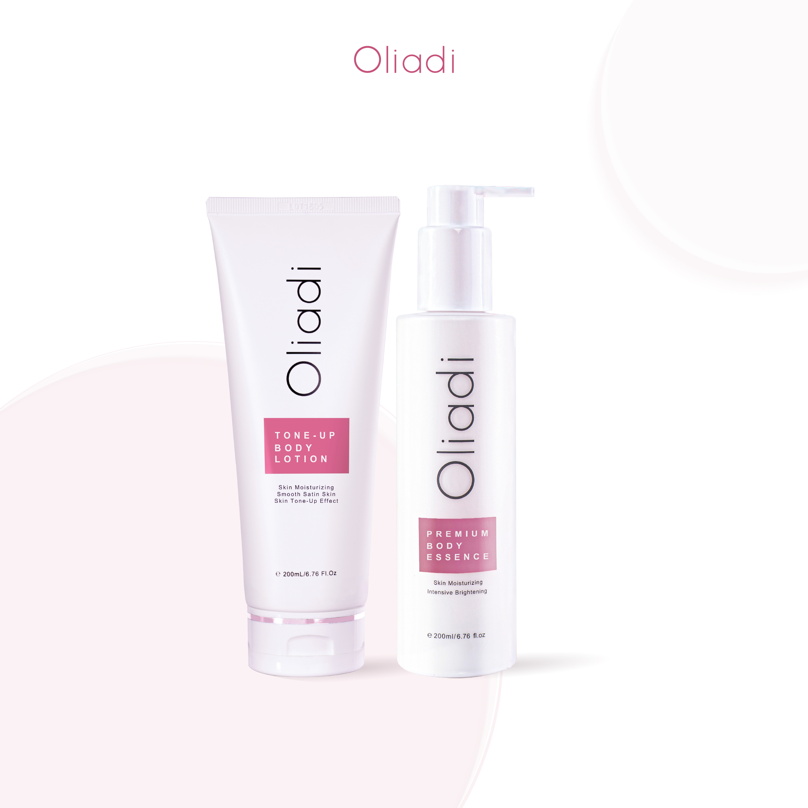 Combo kem body nano nuôi dưỡng da trắng hồng từ sâu bên trong + tinh chất dưỡng trắng body ban đêm