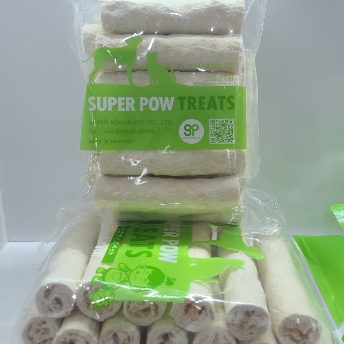Snack Xương Gặm Cho Chó Que Sữa Dê Super Pow / Franc Treats 200g - 1kg
