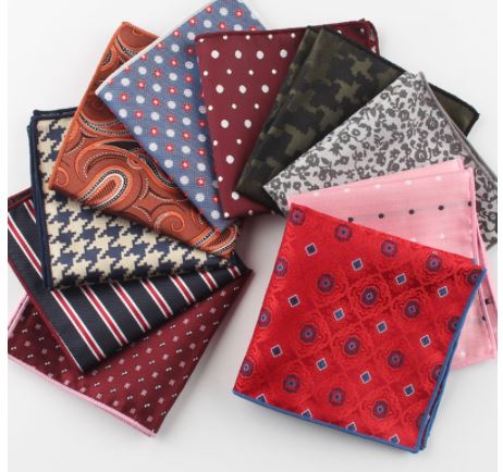 Khăn cài túi áo Vest Nam Thời trang cao cấp