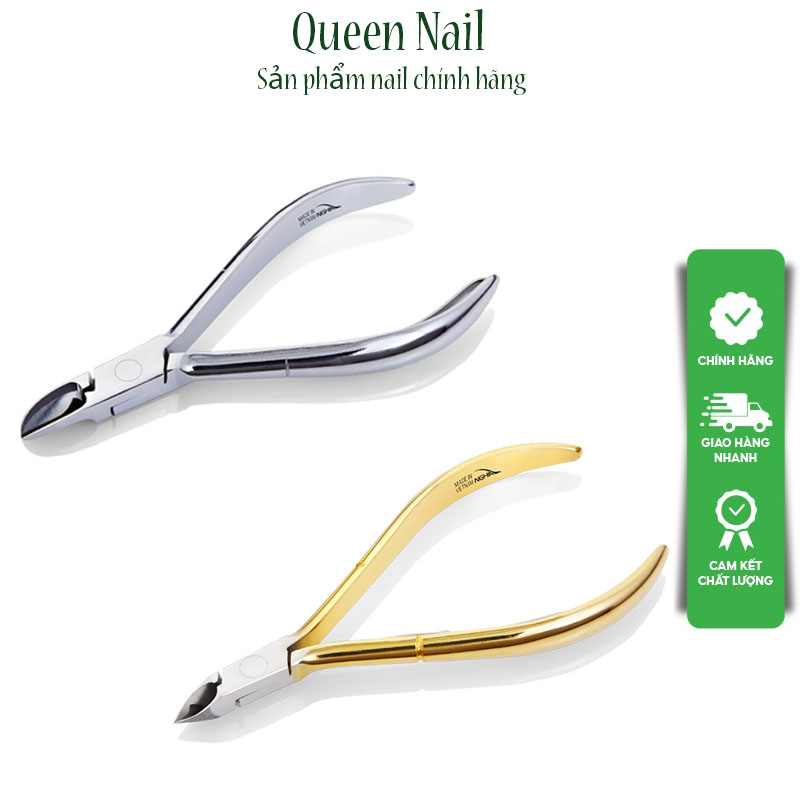 Kềm cắt da thép chuyên dụng mạ vàng 24k - kìm cắt móng tay nail vitory chính hãng