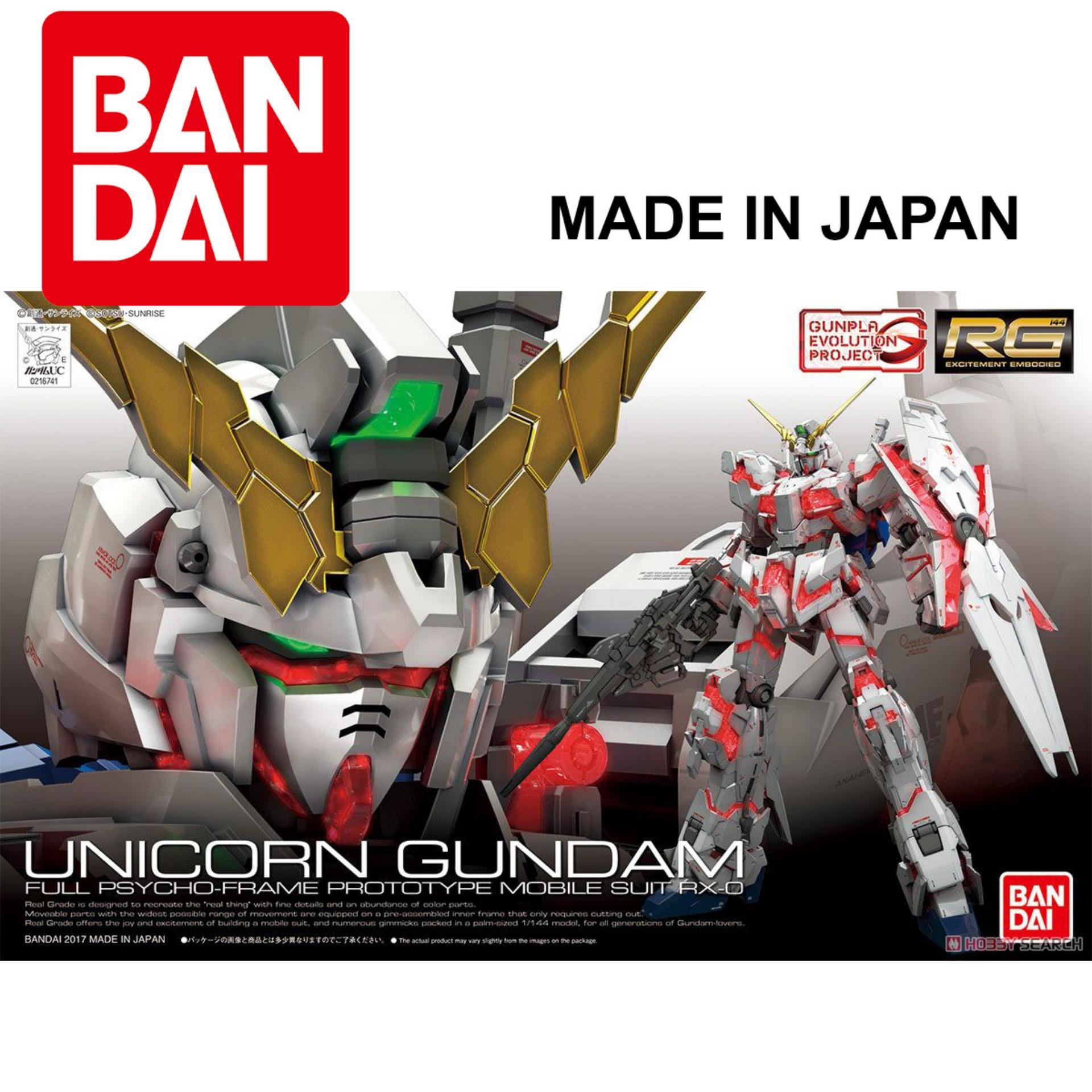 Mô hình Gundam Bandai 1/144 RG25 RX-0 Unicorn Gundam Serie Real Grade