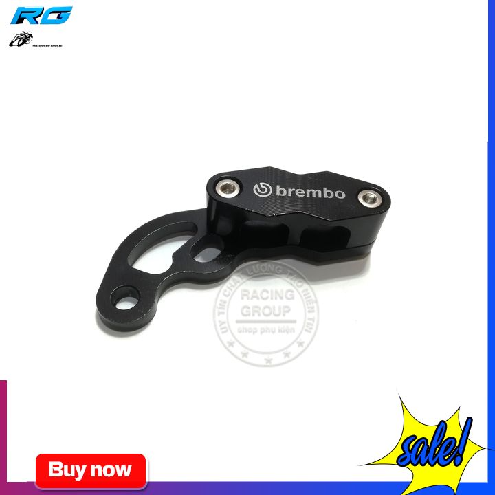 Pát giữ, pát kẹp dây dầu gắn xe máy nhôm cnc