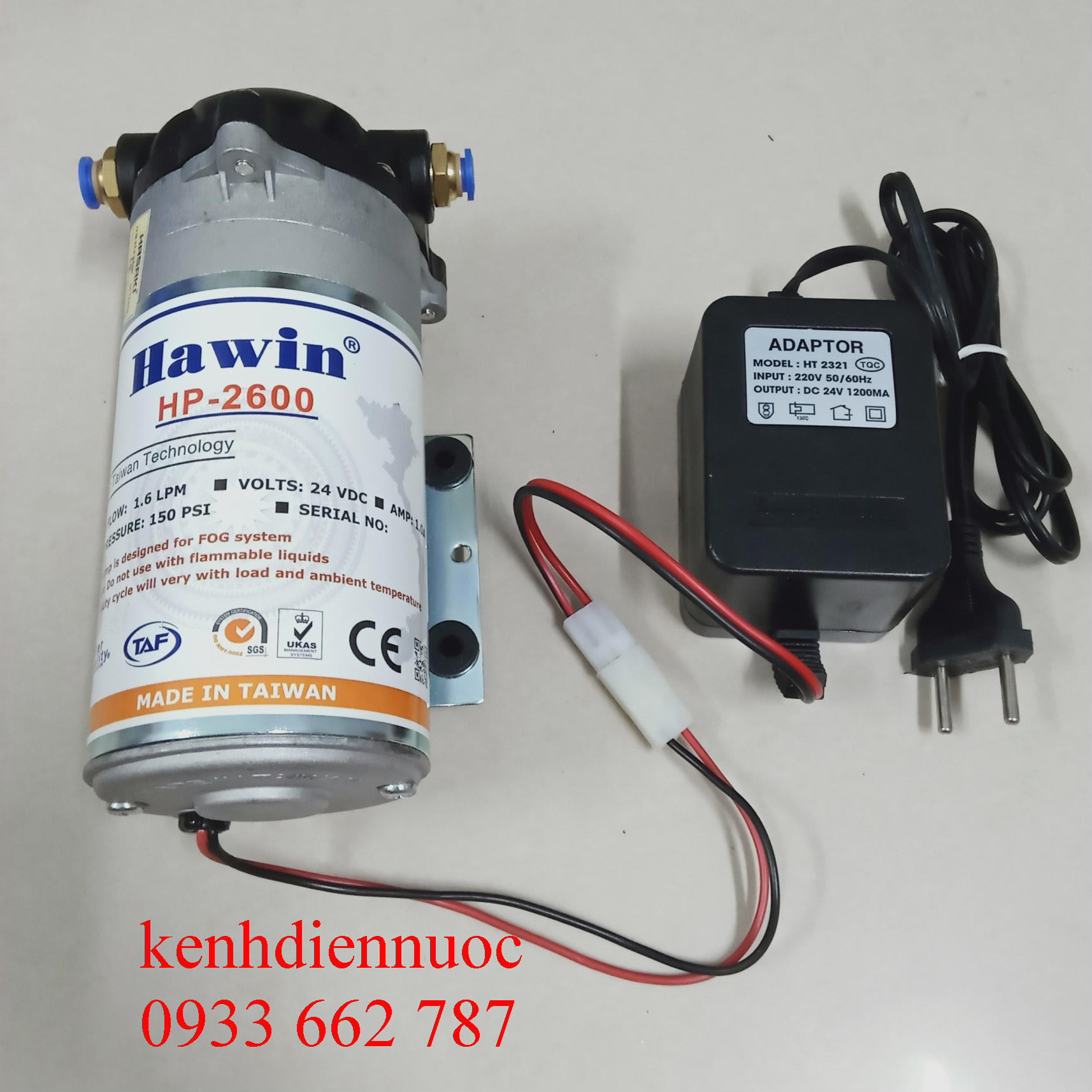 Máy phun sương đài loan hp-2600