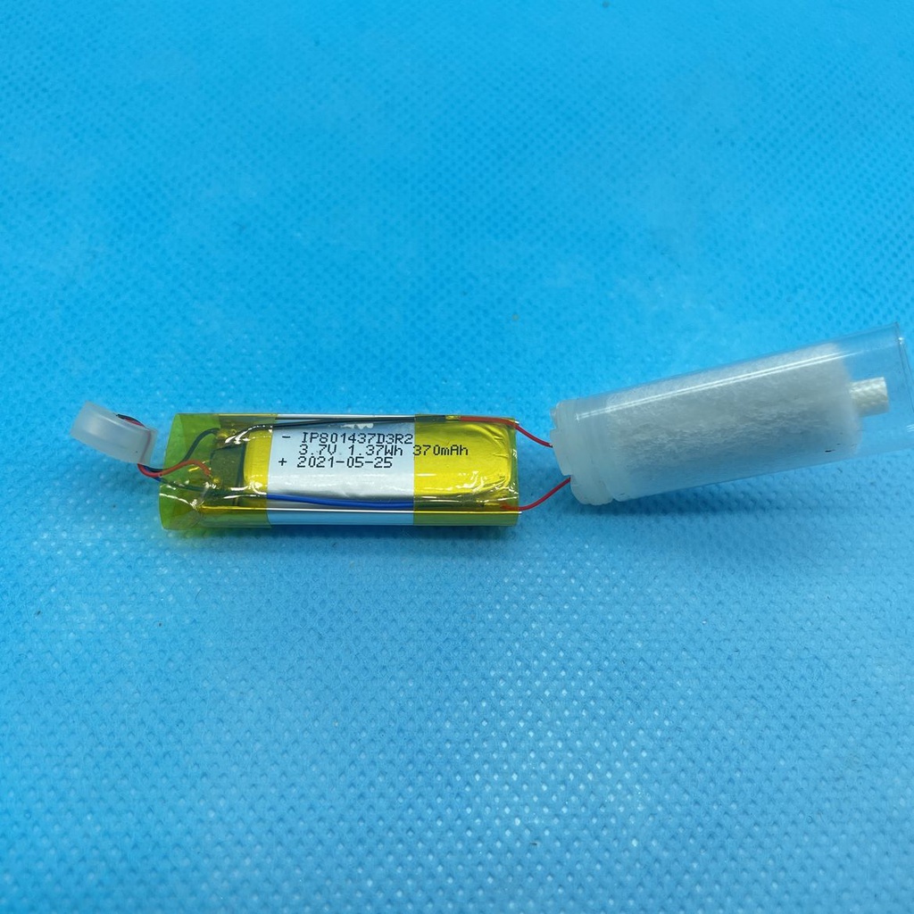 Pin Lipo Polymer 801437 3.7V 370mAh có phụ kiện như hình