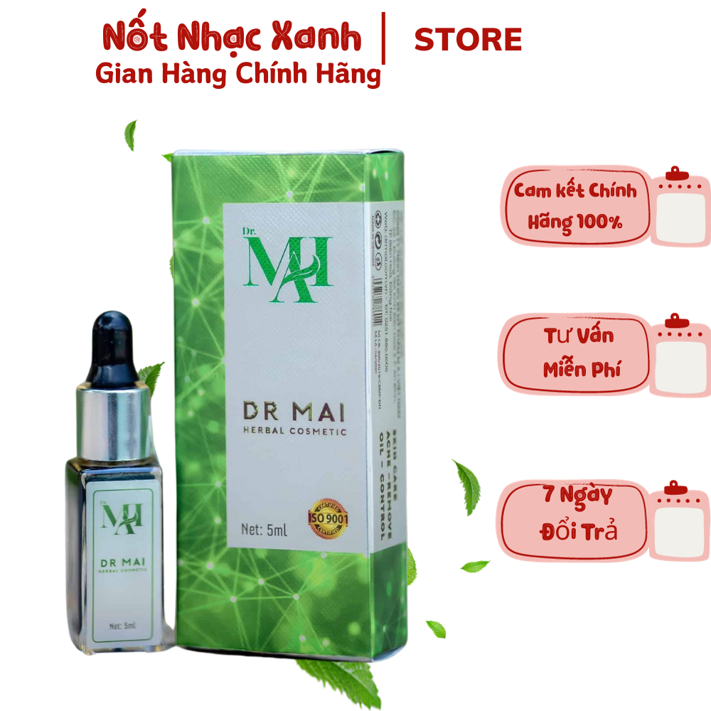 Serum dưỡng da, Giảm mụn Dr Mai Nguyên Chất 5ml