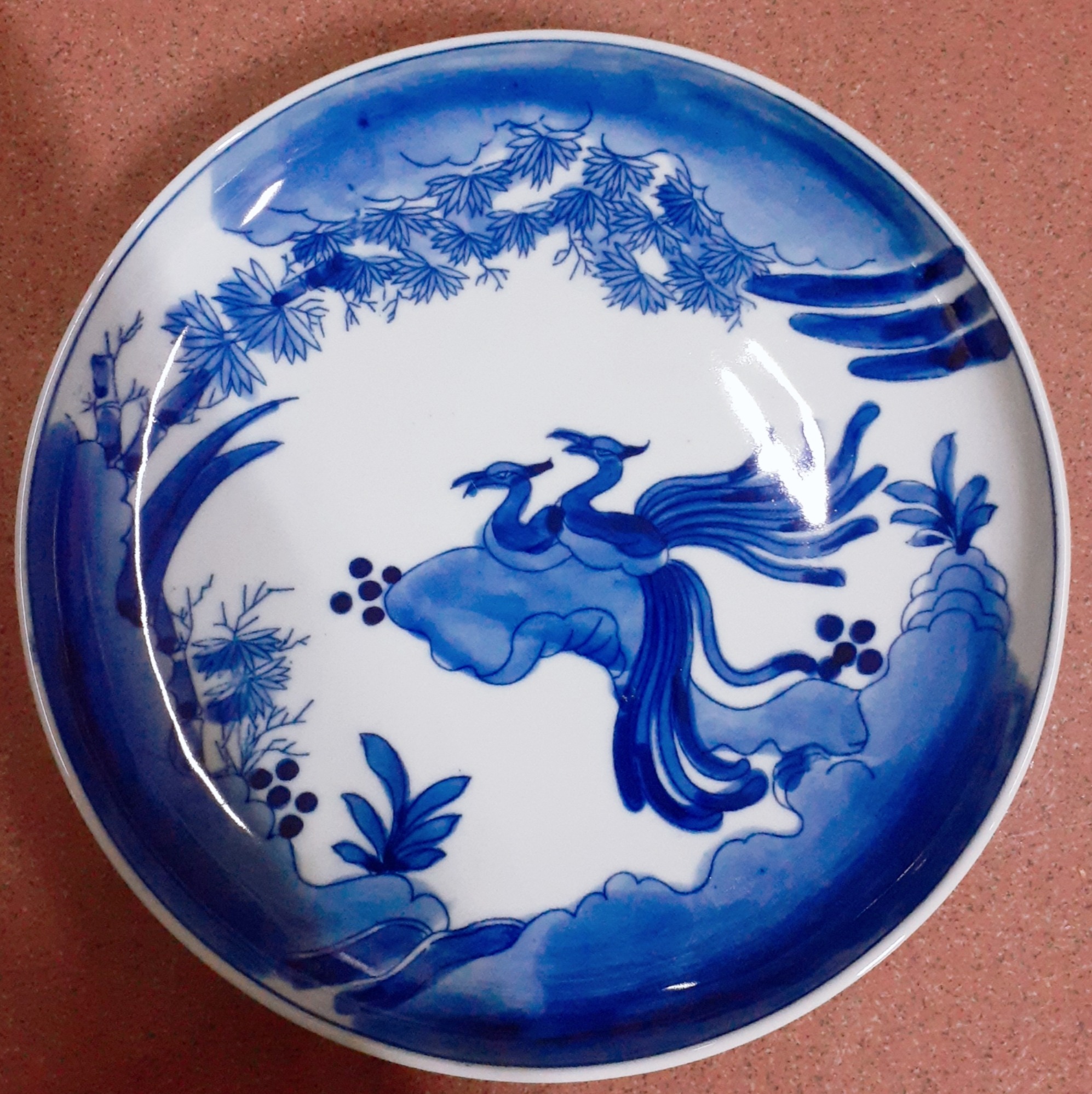 ĐĨA CẢNH SỨ BÁT TRÀNG PHI 18CM