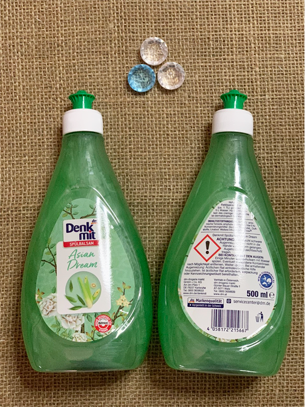 Nước rửa bát đậm đặc denkmit asian dream hương hoa, 500ml