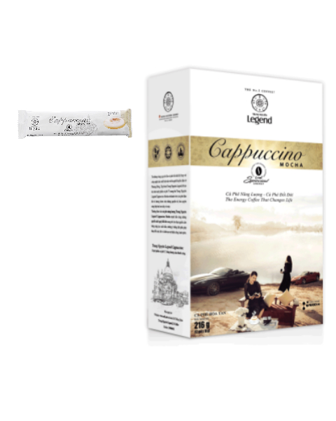 Cafe Trung Nguyên Legend Cappuccino Mocha - Hộp 12 sticks x 18gr