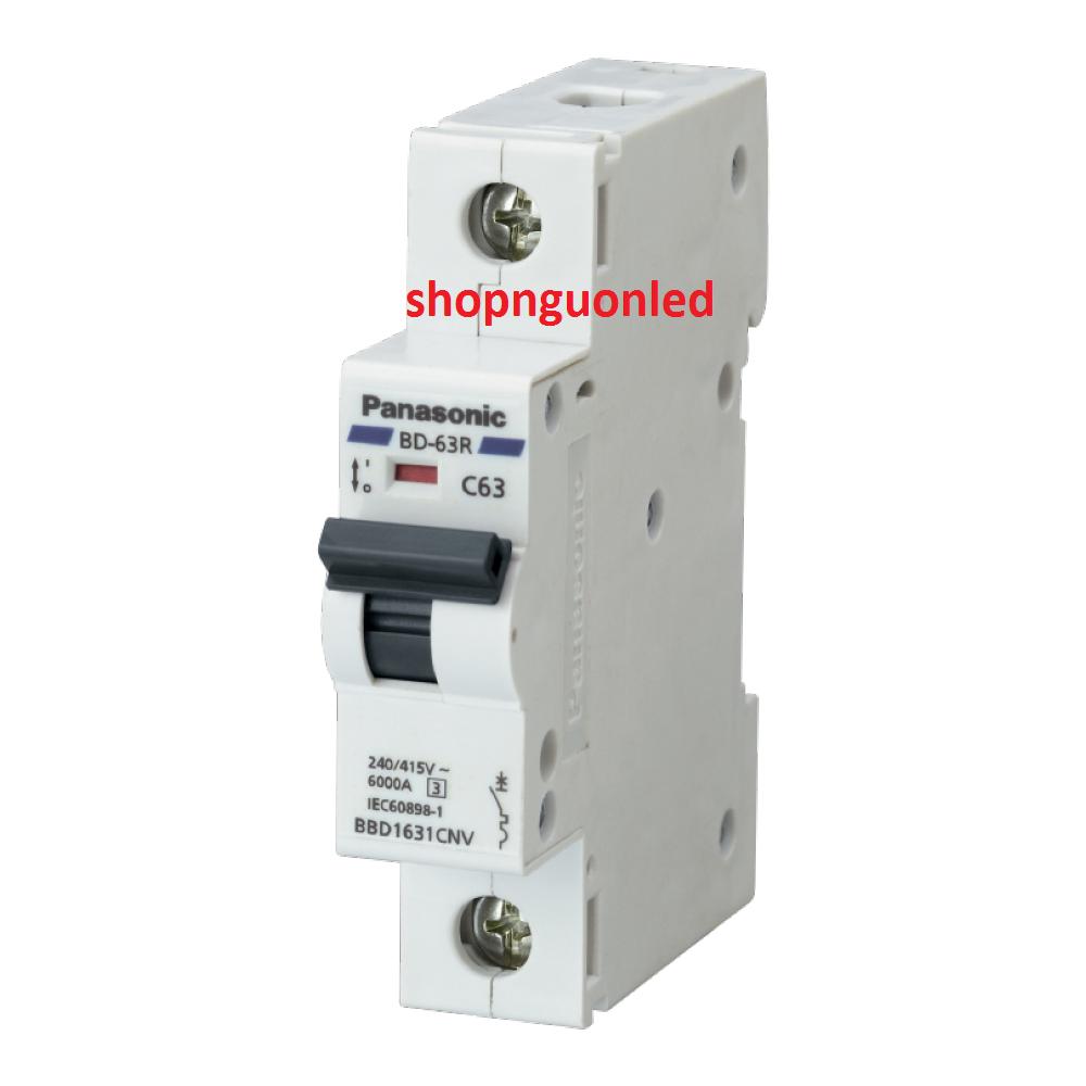 Cầu dao tự động din hay còn gọi là bbd1061cnv/bbd1101cnv/bbd1161cnv/bbd1201cnv/bbd1251cnv/bbd1321cnv/bbd1401cnv - bảo vệ quá tải và ngắt mạch hiệu panasonic, mua tại shopnguonled.