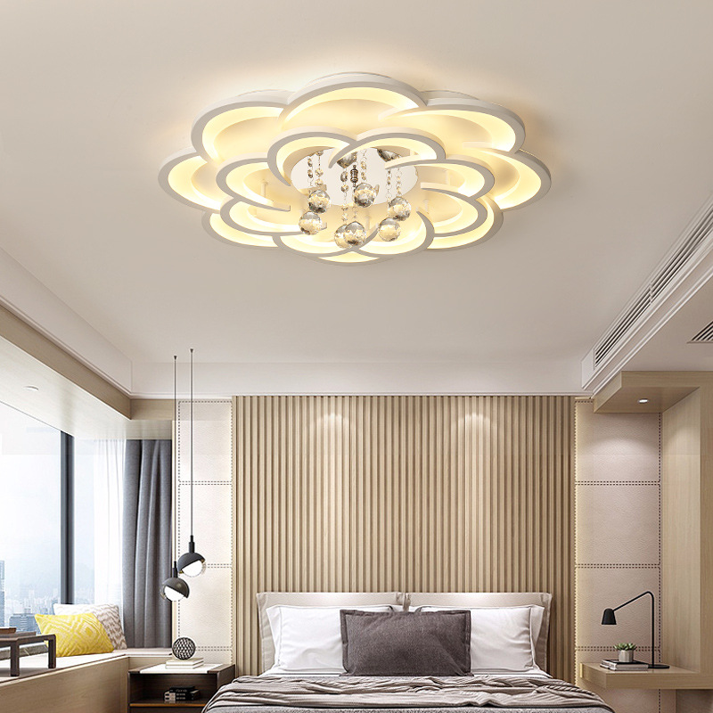 Đèn Ốp Trần - Đèn LED Ốp Trần - Đèn Mâm Ốp Trần Trang Trí 16 - 20 Cánh SM 2881 - Bảo Hành 12 Tháng