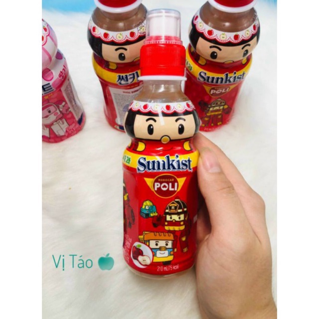 Nước sunkist vị táo 210ml 915150