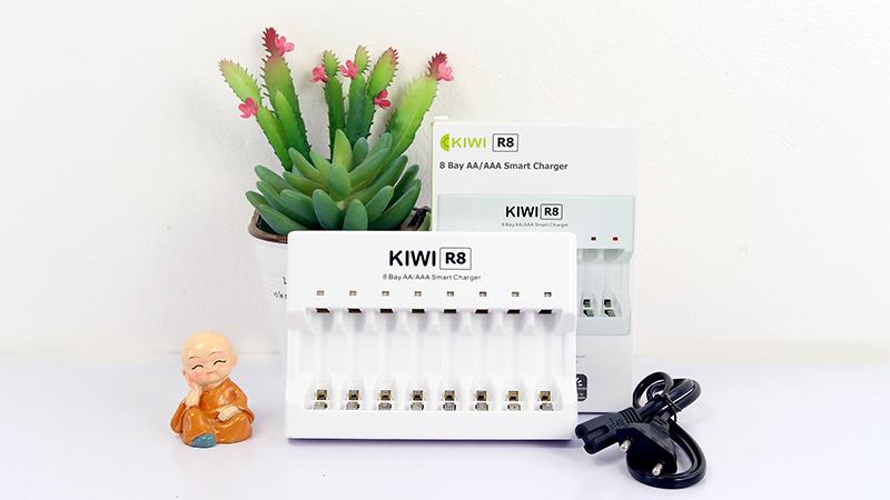 Dock sạc pin aa-aaa kiwi r8