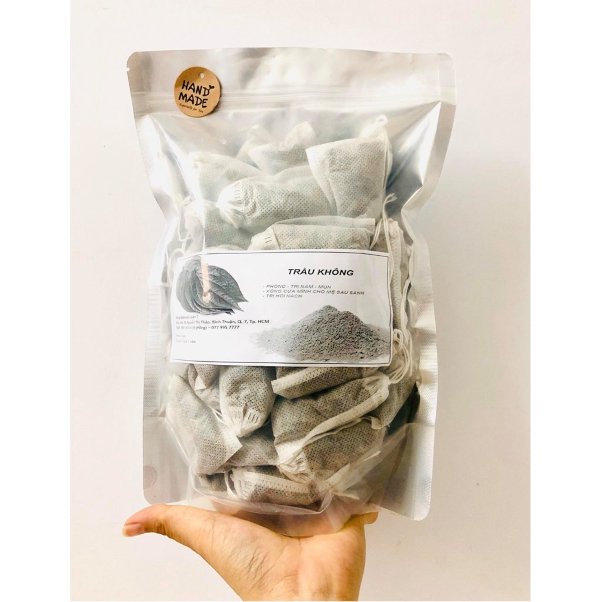Túi lọc trầu không xông hơ - 1 gói 20 túi lọc (dùng 20 lần)