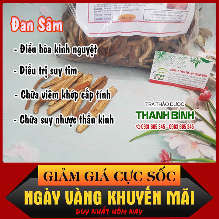 Đan Sâm 1Kg Hàng Công Ty - Đông Y Thanh Bình