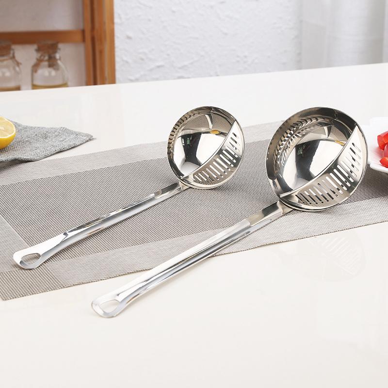 Vá múc canh inox có kèm lưới tháo rời - Thùy trang store