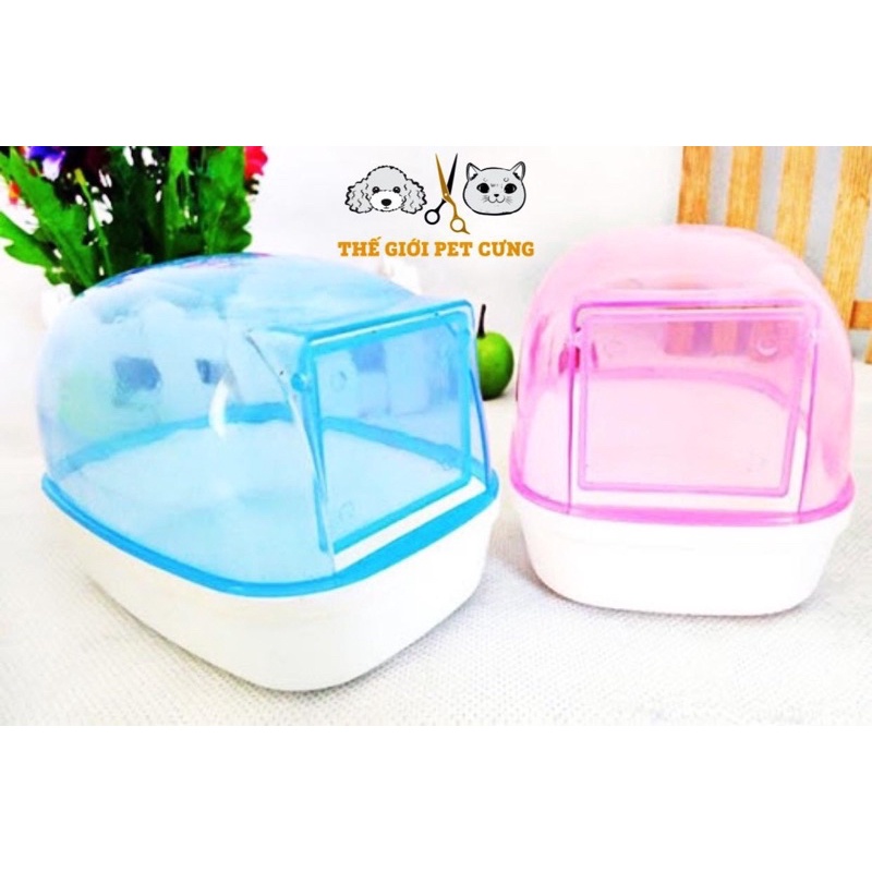 Nhà tắm cửa lật hamster/nhím/sóc