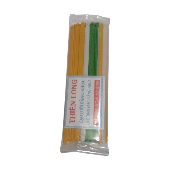 Combo 50 cây cạo lưỡi nhựa thẳng-Dụng cụ cạo lưỡi vệ sinh răng miệng