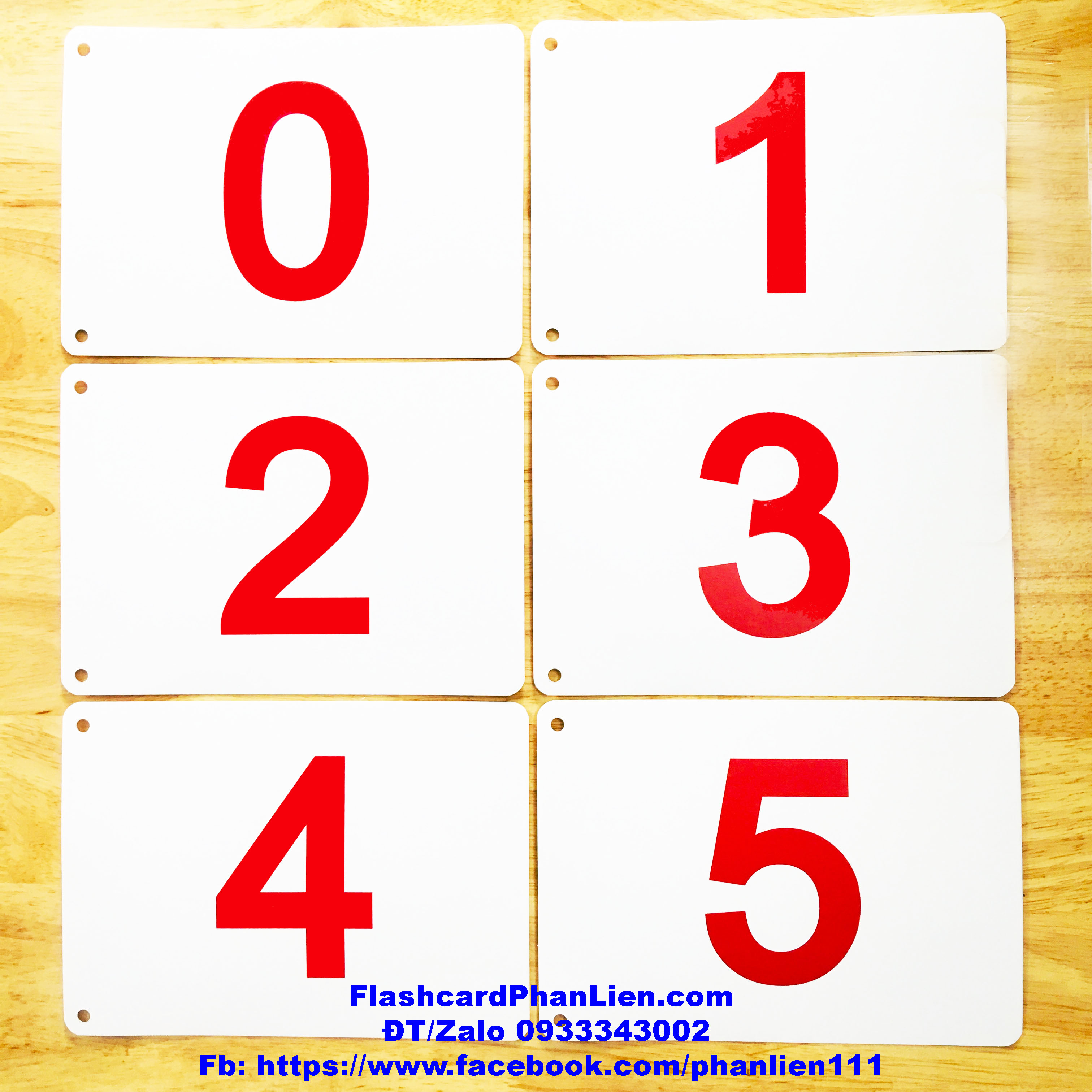 Flashcard chữ số 0-100 kèm 7 dấu in 2 mặt kiêm sách bìa cứng