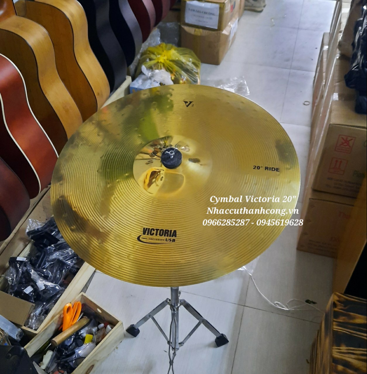 Lá cymbal đồng Victoria 20 inch